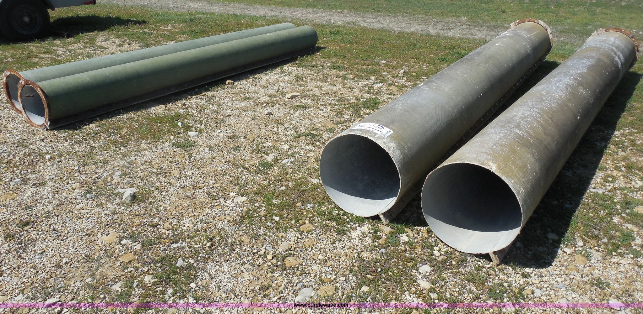 (4) fiberglass cement column forms in Wichita, KS Item H3242 sold