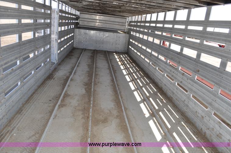 image for item C3497 1980 Wilson aluminum cattle pot trailer