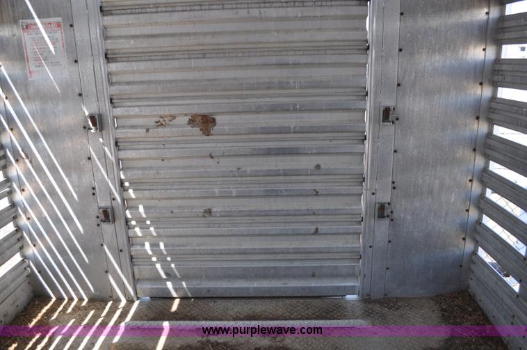 image for item C3497 1980 Wilson aluminum cattle pot trailer