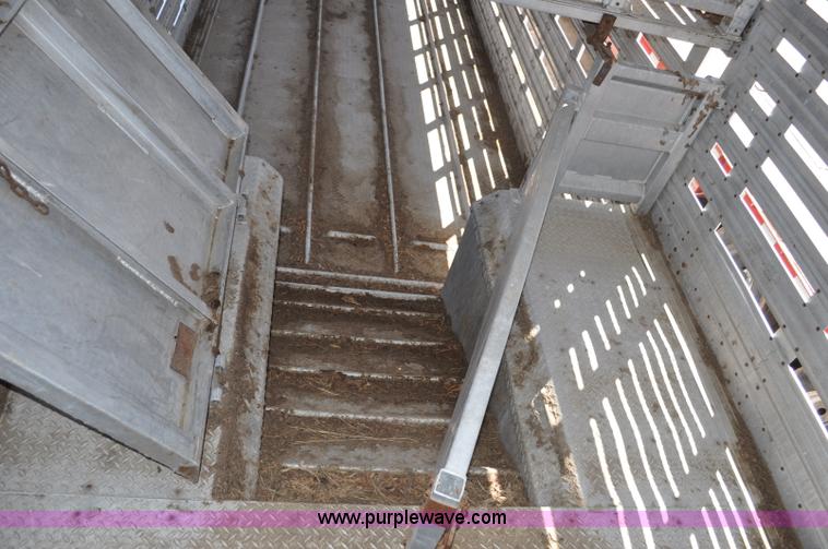 image for item C3497 1980 Wilson aluminum cattle pot trailer