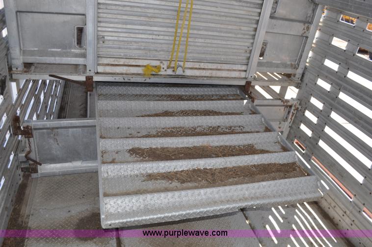 image for item C3497 1980 Wilson aluminum cattle pot trailer