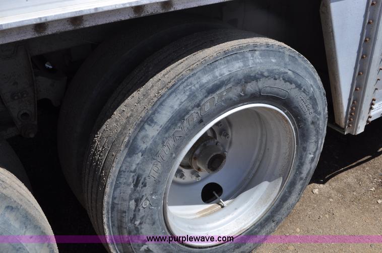 image for item C3497 1980 Wilson aluminum cattle pot trailer