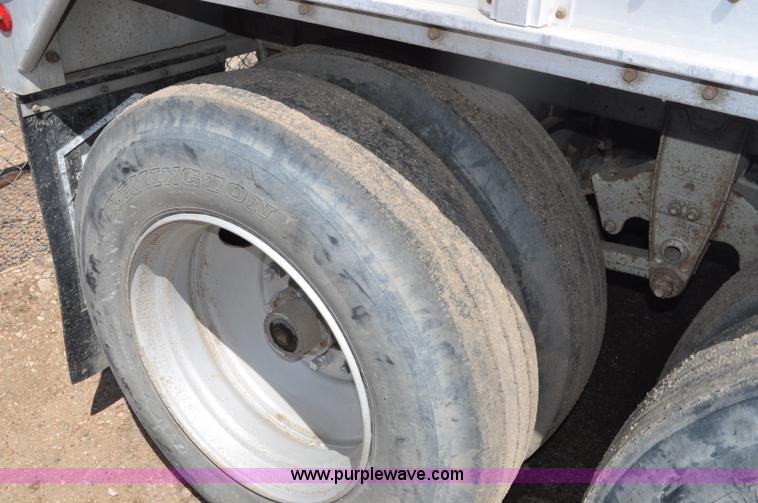 image for item C3497 1980 Wilson aluminum cattle pot trailer