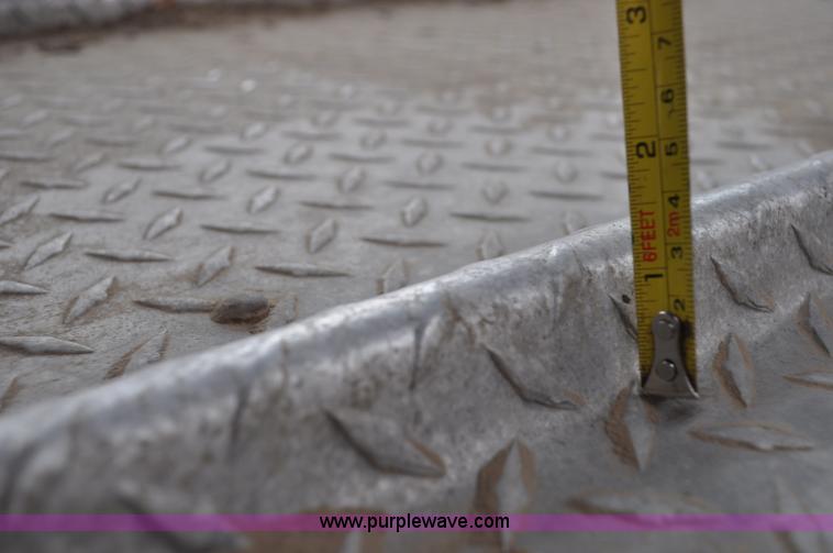 image for item C3497 1980 Wilson aluminum cattle pot trailer