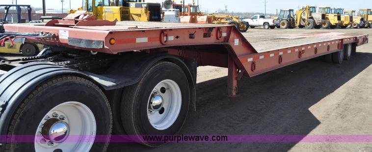 image for item C3498 1998 Load King tandem axle equipment trailer