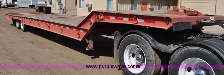 image for item C3498 1998 Load King tandem axle equipment trailer