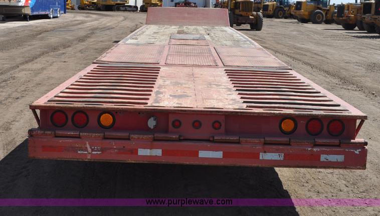 image for item C3498 1998 Load King tandem axle equipment trailer