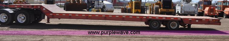 image for item C3498 1998 Load King tandem axle equipment trailer