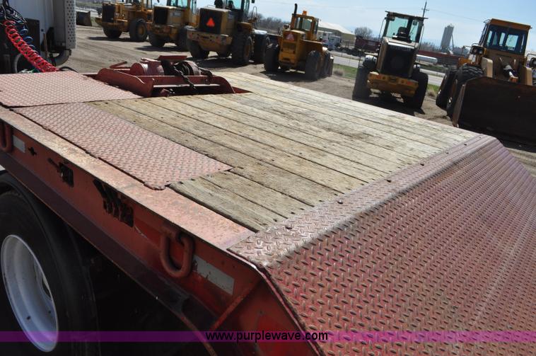 image for item C3498 1998 Load King tandem axle equipment trailer