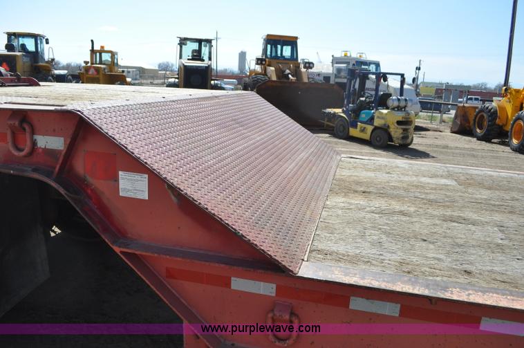 image for item C3498 1998 Load King tandem axle equipment trailer