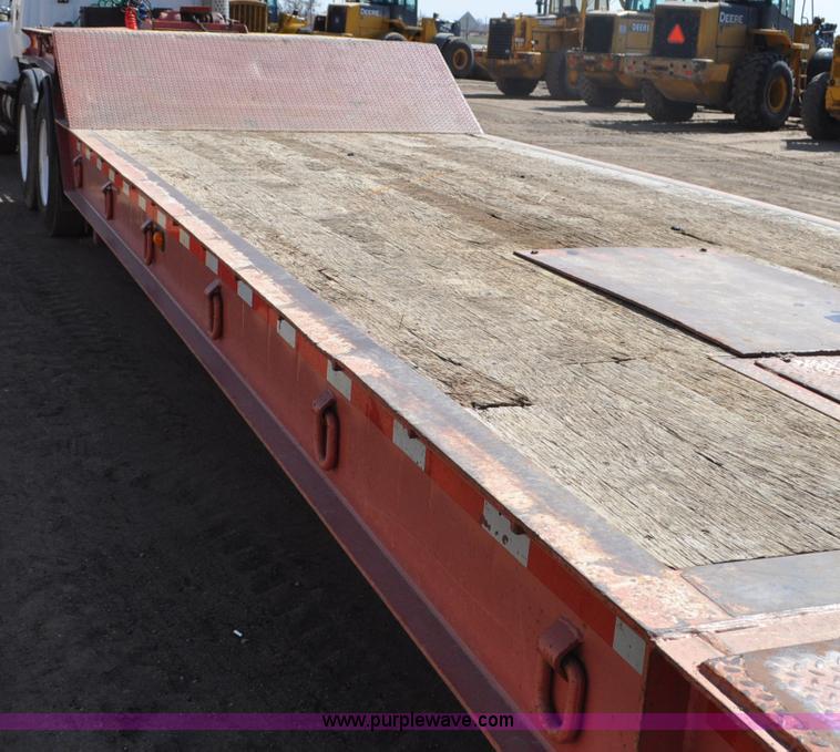 image for item C3498 1998 Load King tandem axle equipment trailer