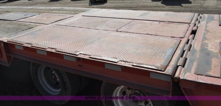 image for item C3498 1998 Load King tandem axle equipment trailer