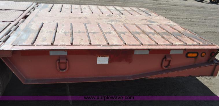 image for item C3498 1998 Load King tandem axle equipment trailer