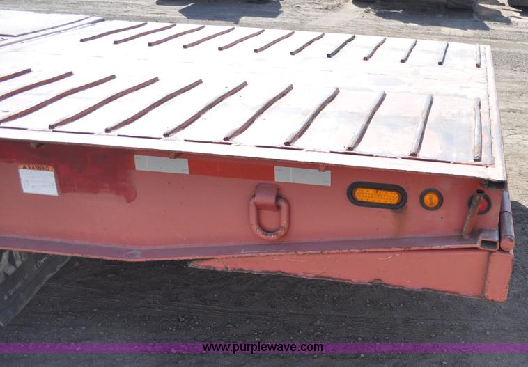 image for item C3498 1998 Load King tandem axle equipment trailer