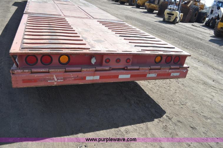 image for item C3498 1998 Load King tandem axle equipment trailer