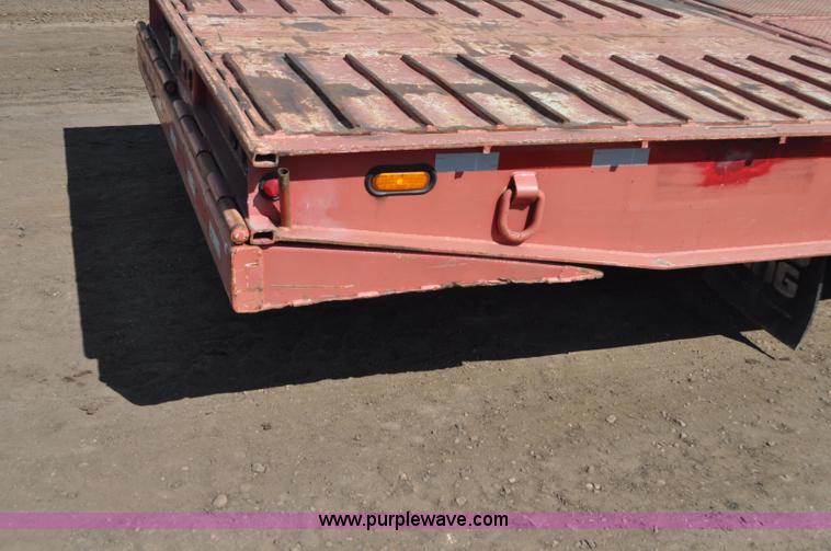 image for item C3498 1998 Load King tandem axle equipment trailer