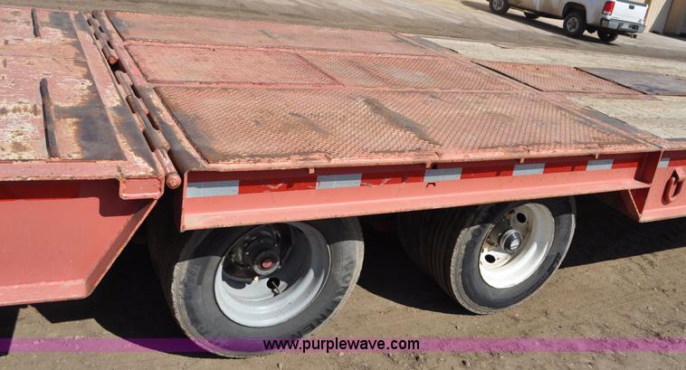 image for item C3498 1998 Load King tandem axle equipment trailer