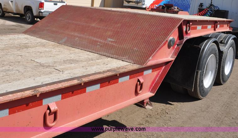 image for item C3498 1998 Load King tandem axle equipment trailer