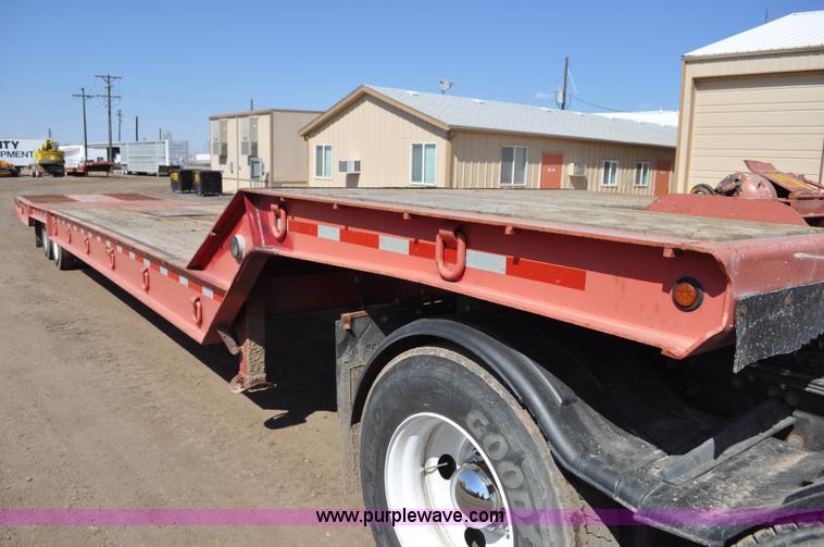 image for item C3498 1998 Load King tandem axle equipment trailer