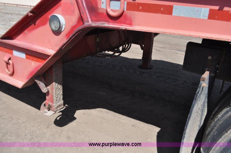 image for item C3498 1998 Load King tandem axle equipment trailer