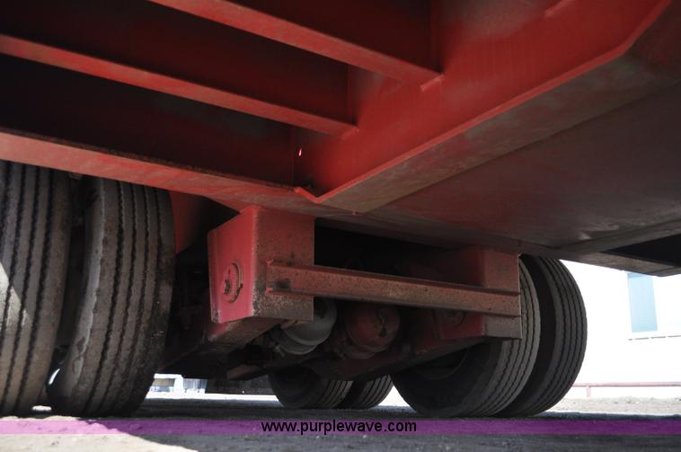 image for item C3498 1998 Load King tandem axle equipment trailer