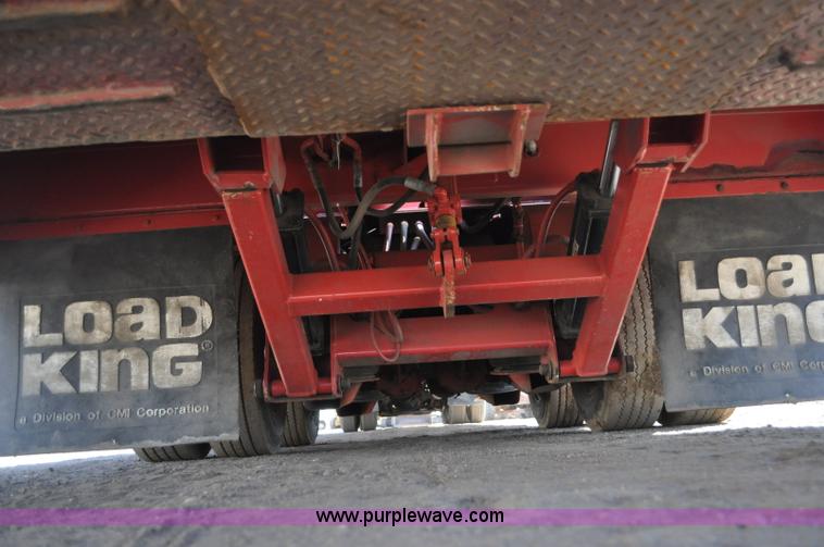 image for item C3498 1998 Load King tandem axle equipment trailer