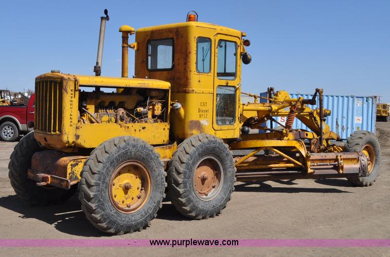 image for item C3500 1956 Caterpillar 12 motor grader