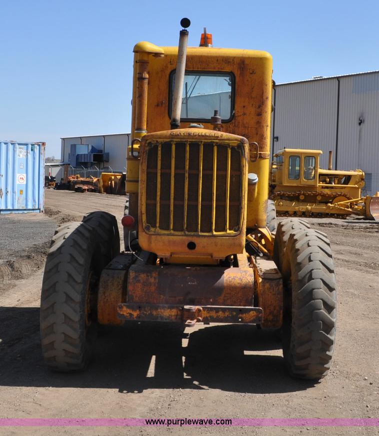 image for item C3500 1956 Caterpillar 12 motor grader