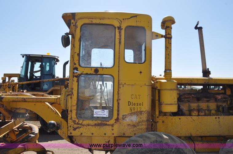 image for item C3500 1956 Caterpillar 12 motor grader