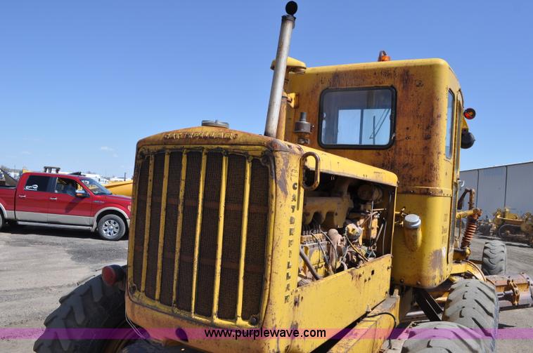 image for item C3500 1956 Caterpillar 12 motor grader
