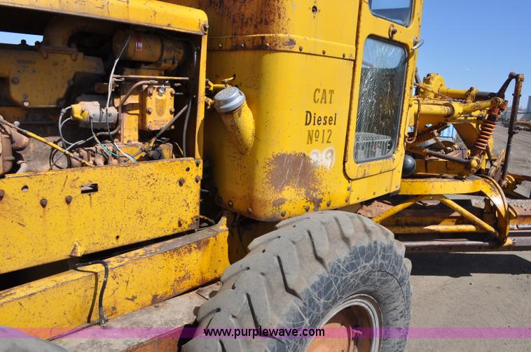 image for item C3500 1956 Caterpillar 12 motor grader
