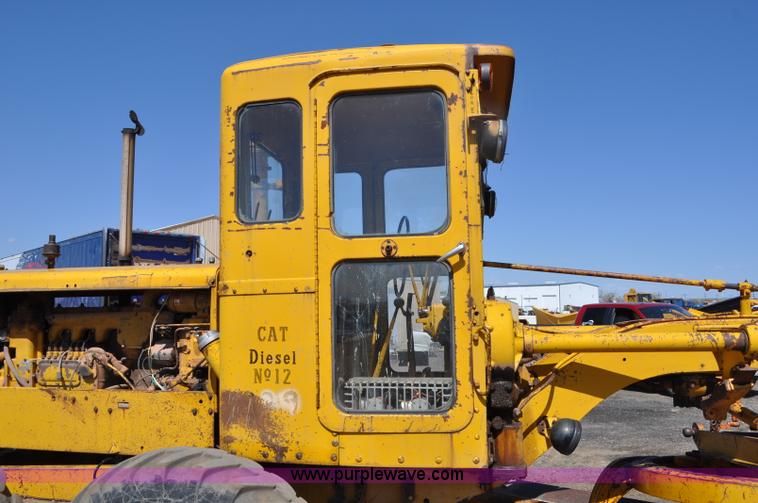 image for item C3500 1956 Caterpillar 12 motor grader