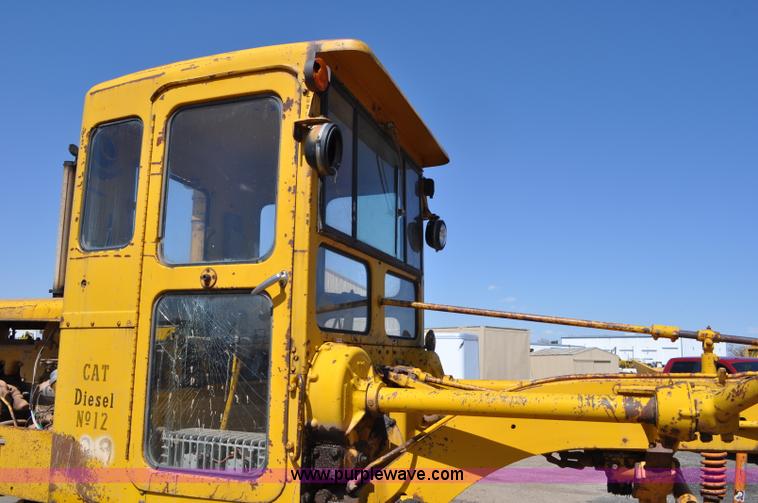 image for item C3500 1956 Caterpillar 12 motor grader