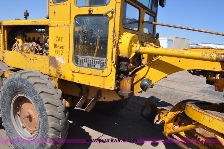 image for item C3500 1956 Caterpillar 12 motor grader