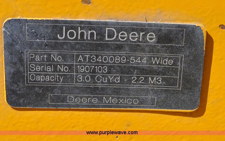 image for item G6005 2009 John Deere 544K wheel loader