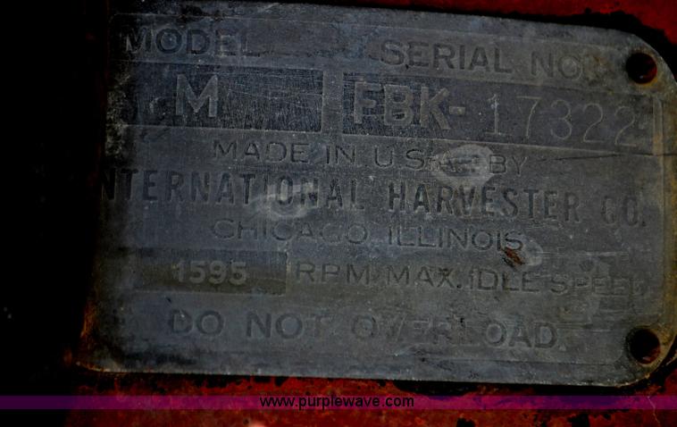 image for item G6011 Farmall M tractor