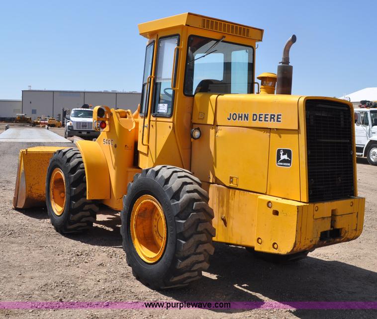 image for item G6015 1985 John Deere 544C wheel loader
