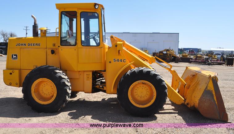 image for item G6015 1985 John Deere 544C wheel loader