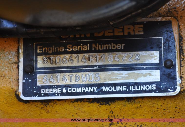 image for item G6015 1985 John Deere 544C wheel loader