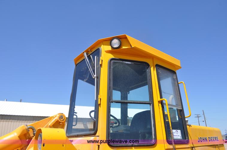 image for item G6015 1985 John Deere 544C wheel loader