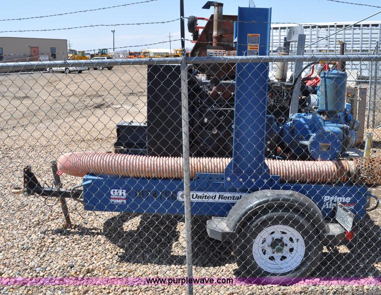 image for item G6016 2006 Gorman Rupp 6" water pump