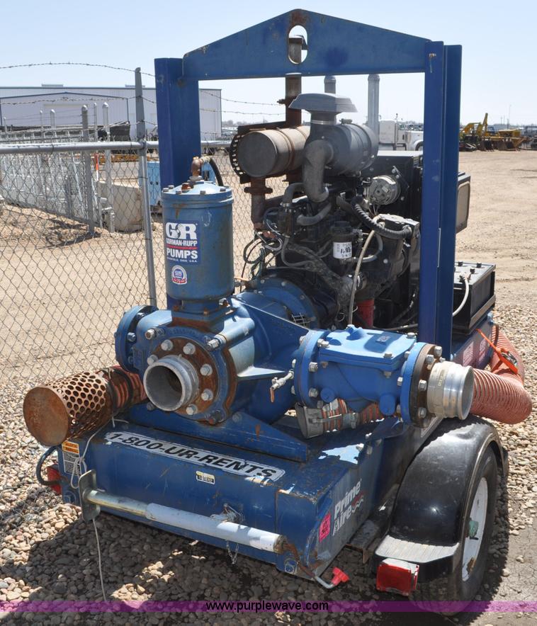 image for item G6016 2006 Gorman Rupp 6" water pump