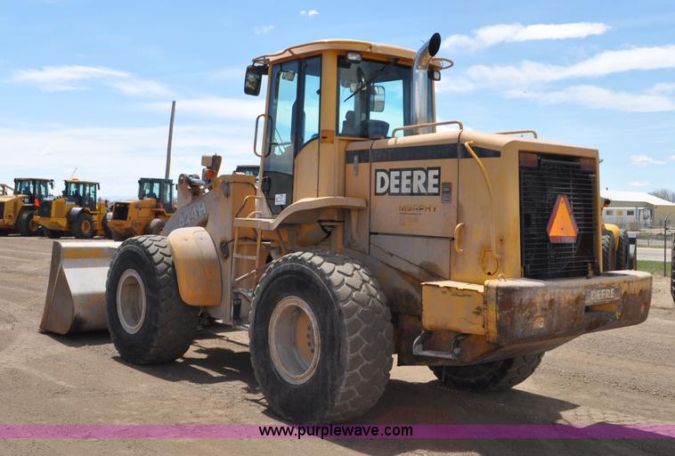 image for item G6019 1999 John Deere 624H wheel loader