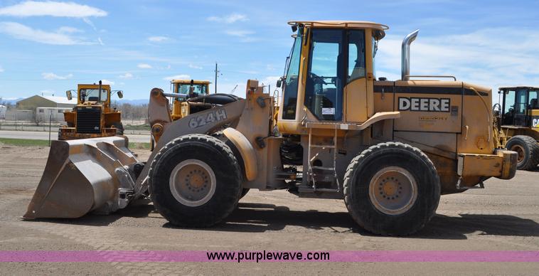 image for item G6019 1999 John Deere 624H wheel loader