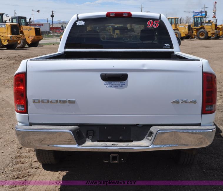 image for item G6020 2002 Dodge Ram 1500 Quad Cab pickup truck