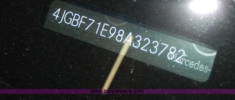 image for item D8123 2008 Mercedes Benz GL450 SUV