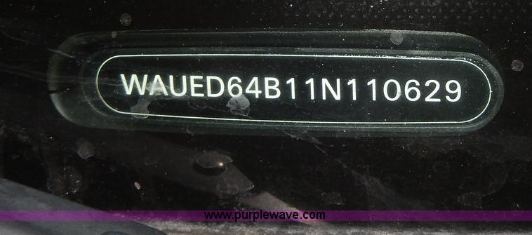 image for item D8132 2001 Audi A6