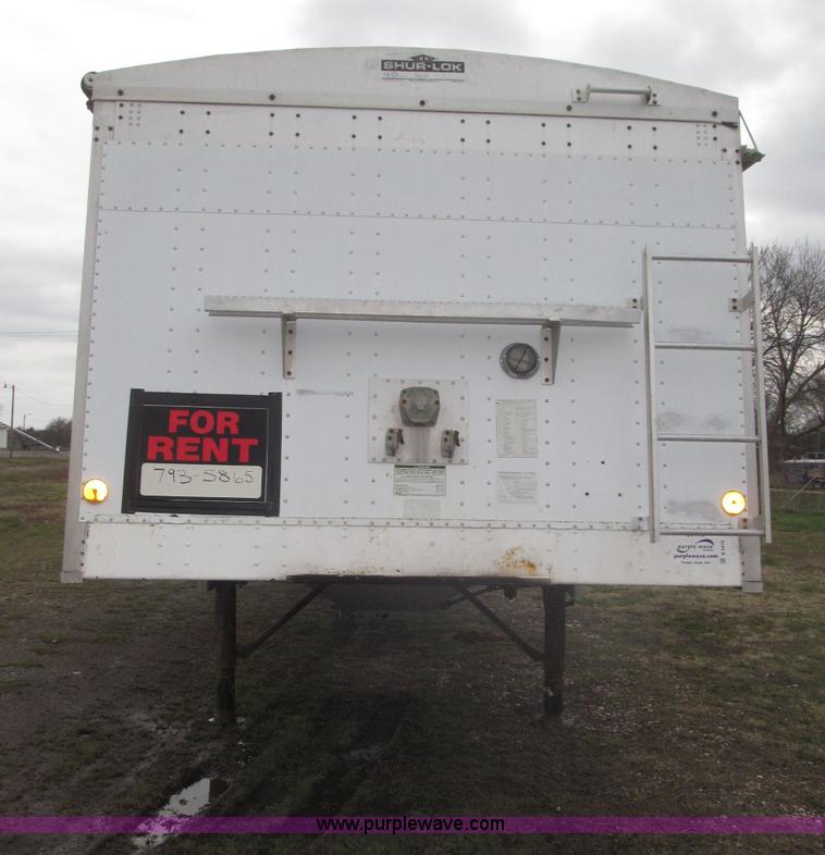 image for item B5473 1995 Corn Husker aluminum tandem axle grain trailer