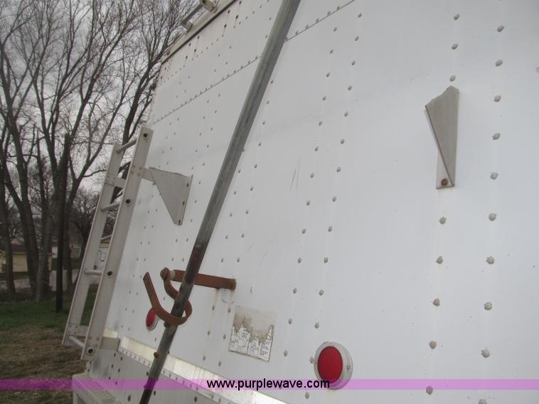 image for item B5473 1995 Corn Husker aluminum tandem axle grain trailer