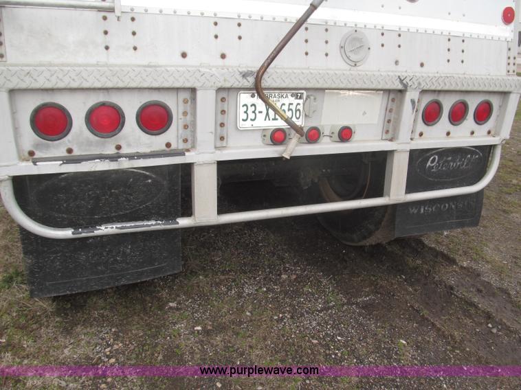 image for item B5473 1995 Corn Husker aluminum tandem axle grain trailer